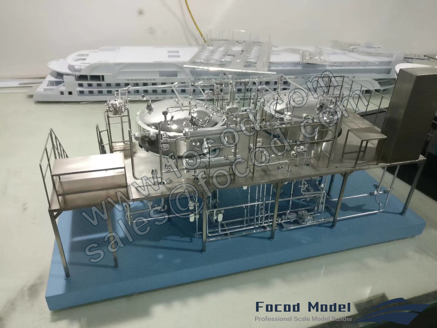 custom made model of Industrial Equipment